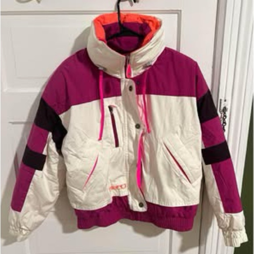 Colorblock Puffer Jacket - image 1